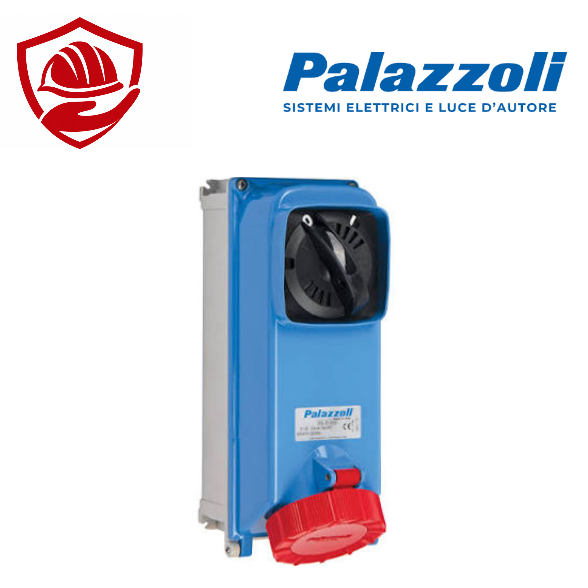 474643 Palazzoli Vietnam – Ổ Cắm Liên Động M125 16A 110V 3P+E