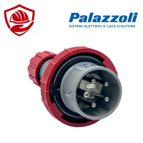 710266 Palazzoli – Phích cắm công nghiệp 32A, 400V, IP67