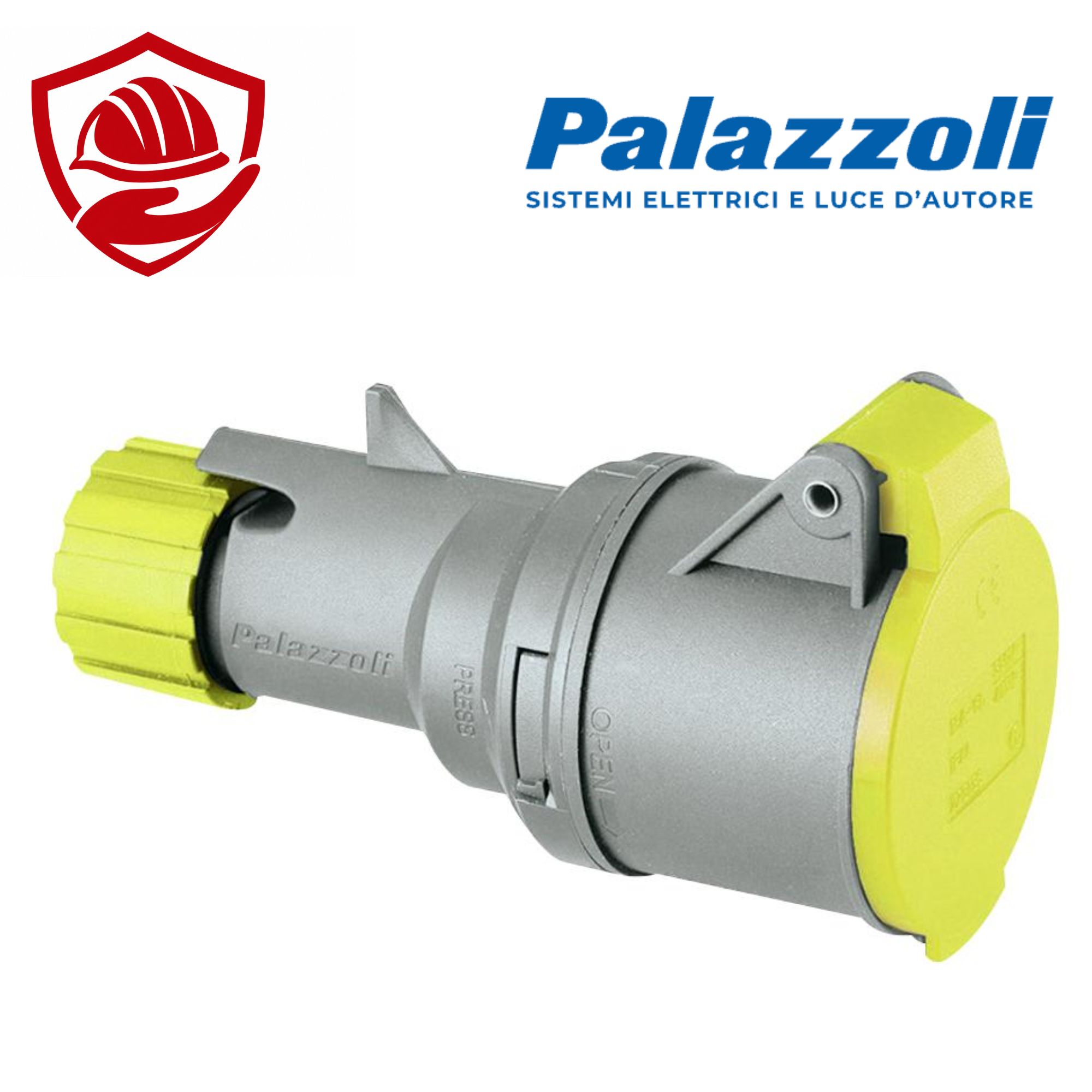 720144 Palazzoli – Ổ cắm công nghiệp 16A 110V IP44