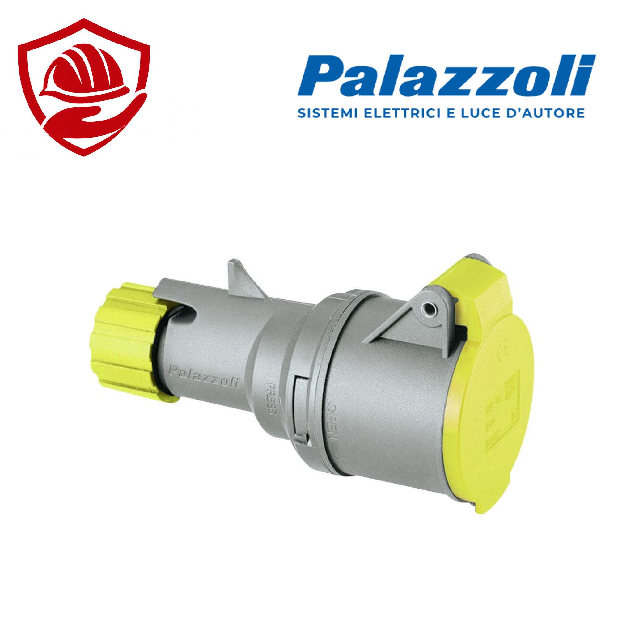 Palazzoli 730124 – Ổ nối công nghiệp MULTIMAX 16A 110V IP67