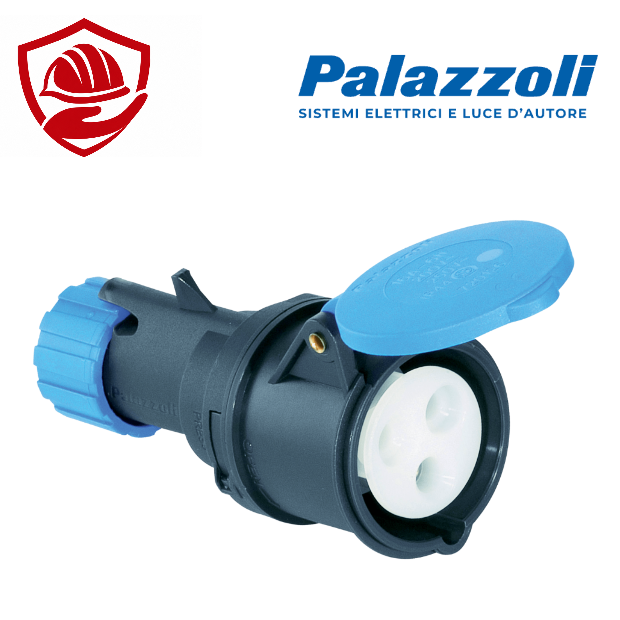 725126 Palazzoli – Ổ cắm công nghiệp 16A, 230V, IP44