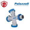 753126 Palazzoli – Bộ chia ổ cắm công nghiệp 3 ngõ ra, 16A, 230V, IP67